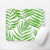 Waterverf palmbladeren muismat (Met muis)