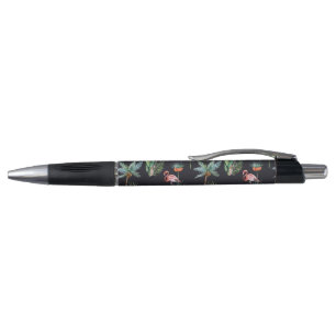 Waterverf palmpatroon pen