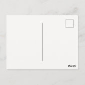 Waterverf Pampas Leaf Silhouette Wedding Invitati Briefkaart (Achterkant)