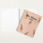 Waterverf Pampas Personalized Teacher Gift Planner (Display)