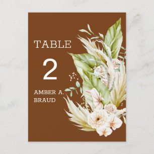  Waterverf Pampas Poster Briefkaart