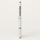 Waterverf Panda Beren Mam en Baby in Bamboo Case-Mate iPhone Case (Achterkant/links)