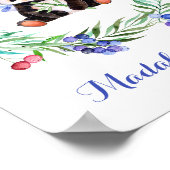 Waterverf Panda Nursery Art Poster (Hoek)