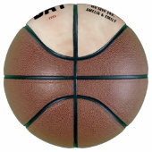 Waterverf Papa Happy Vader's Dag Foto Basketbal (Rechts)