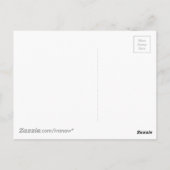 Waterverf papaver briefkaart (Achterkant)