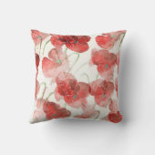 Waterverf papaver kussen (Achterkant)