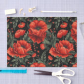 Waterverf papaver tissuepapier (Craft)