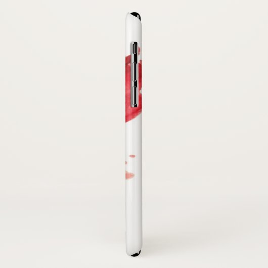 Waterverf papaverbloem 2 Case-Mate iPhone case (Achterkant/links)