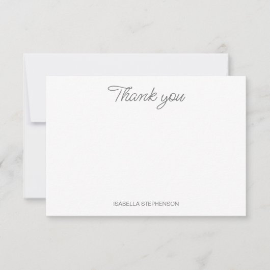 Waterverf papaverbloem Aangepast Vrijgezellenfeest Bedankkaart (Voorkant)