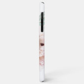 Waterverf papavers en Rozen met uw monogram Case-Mate iPhone Case (Achterkant/links)
