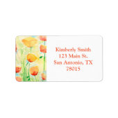  Waterverf Papierlabel Etiket (Voorkant)