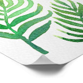 Waterverf Parrot Poster (Hoek)