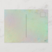 Waterverf Parrotfish Feestdagenkaart (Achterkant)