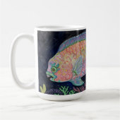 Waterverf Parrotfish Koffiemok (Links)