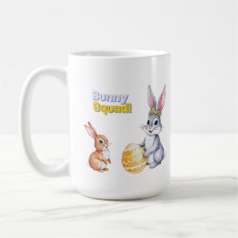 Waterverf Pasen Kaart voor de lente Feestdagen Koffiemok