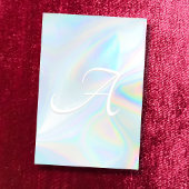 Waterverf pastel abstract aangepast initiaal monog post-it® notes