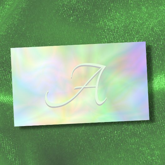 Waterverf pastel abstract gradiënt monogram post-it® notes