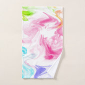 Waterverf Pastel Bad Handdoek (Handdoek)