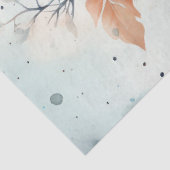 Waterverf pastel groene perzik blush dreamcatcher tissuepapier (Detail)