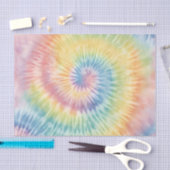 Waterverf Pastel Rainbow Tie Dye Tissuepapier (Craft)