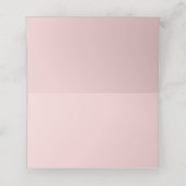 Waterverf Pastel Roze & Paarse Bloemen (Binnenkant ongevouwen)