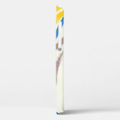 Waterverf patchwork: vieze schilderstijl. Case-Mate iPhone case (Achterkant / Links)