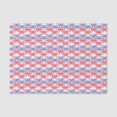 Waterverf patriottische bogen tissuepapier (Voorkant)