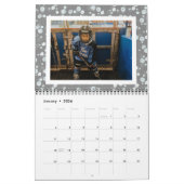 Waterverf patronen | Aangepaste agenda voor foto's Kalender (Jan 2026)