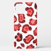 Waterverf patroon illustratie luipaard huid. Uitsl Case-Mate iPhone Case (Achterkant)