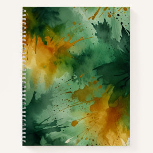 WATERVERF PATROON NOTITIEBOEK