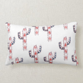 Waterverf Patrooncactus Pillow Kussen