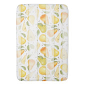 Waterverf Pear Fresh Fruit Pattern Badmat (Voorkant Verticaal)