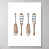 waterverf Peddle print (Voorkant)