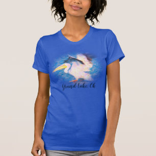 waterverf pelikaan 19 t-shirt