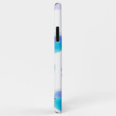 Waterverf penseelstreken Case-Mate iPhone case (Achterkant/rechts)