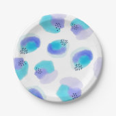 Waterverf penseelstreken papier Bord (Voorkant)