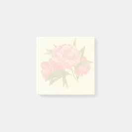 Waterverf Peonies 3x3 Post-it® Notes