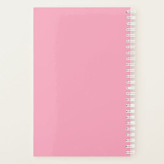 Waterverf Peony Planner (Achterkant)
