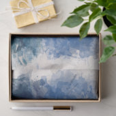 Waterverf per boot 20x30 decoupage tissuepapier (Geschenk)