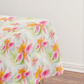 Waterverf Peruaanse Lily Alstroemeria tafelkleed (Voorbeeld)