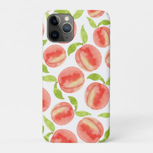 Waterverf Perzik Patroon iPhone 11 Pro Hoesje