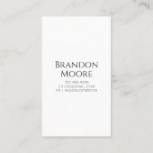 Waterverf Pet Sitter Dog Walker Visitekaartje (Achterkant)