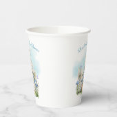 Waterverf Peter Rabbit Bunny Baby Boy Papieren Bekers (Links)