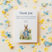 Waterverf Peter Rabbit Verjaardag Bedankkaart