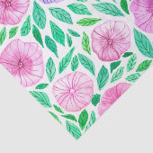 Waterverf petunia tuin tissuepapier (Detail)