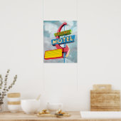 Waterverf Phoenix Motel Poster (Keuken)