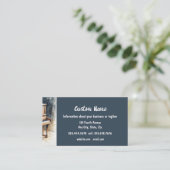 Waterverf Piano Sales Tuner Docent Visitekaartje (Staand voorkant)