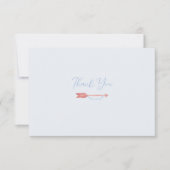 Waterverf Pijl Sorority Note Kaart (Voorkant)