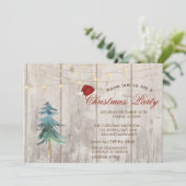 Waterverf Pijnboom, lichte kerstfeestdag Kaart (Staand voorkant)