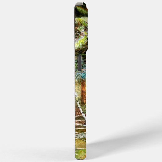 Waterverf pijnboompijn Case-Mate iPhone case (Achterkant / Rechts)